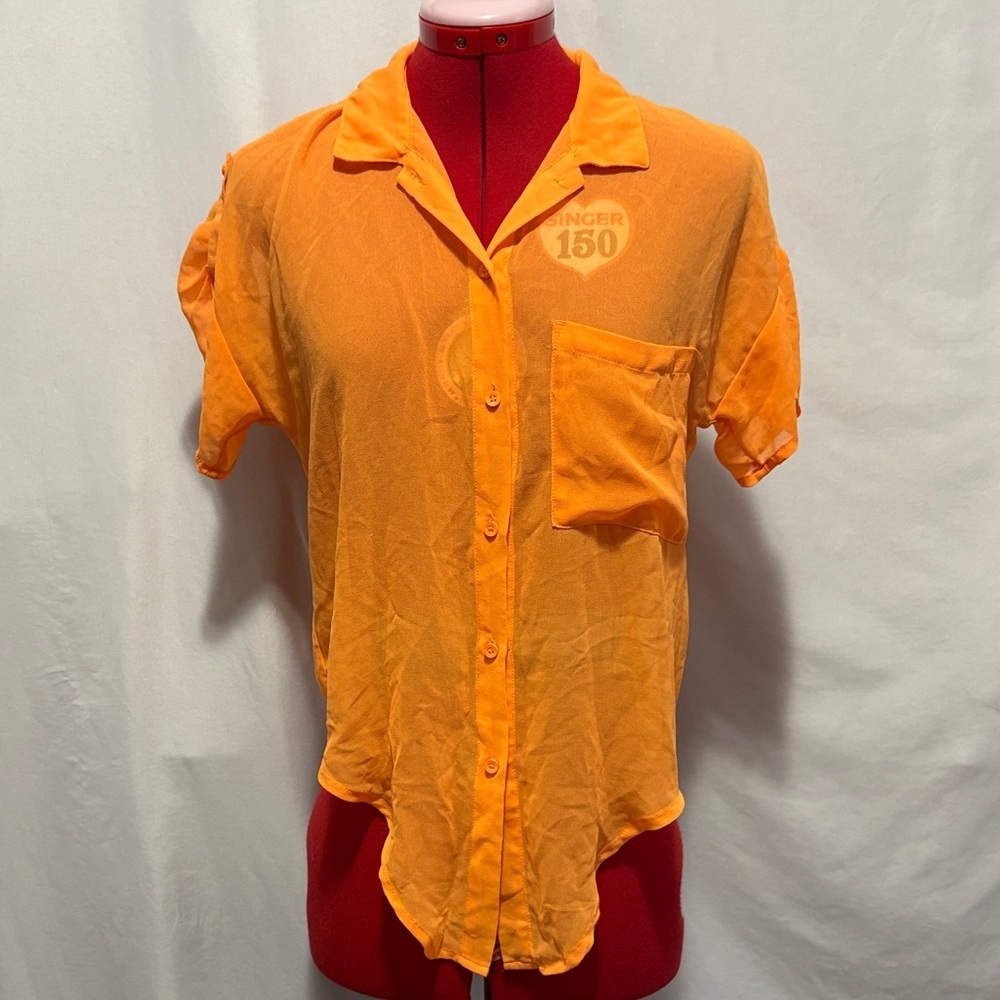 Garage Orange Button-Down Shirt